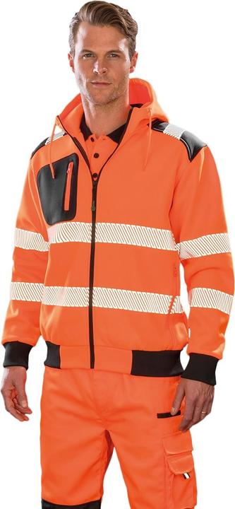 Actual product image Result Robust Safety Hoodie With Zipper (S)