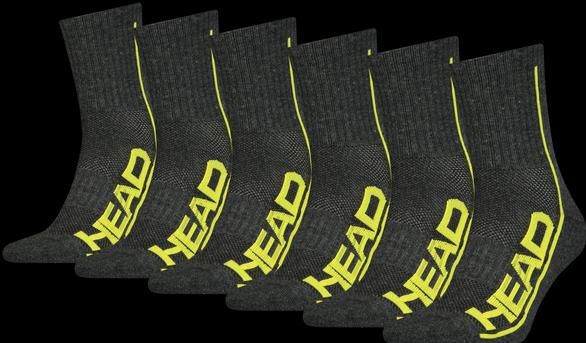 Image du produit Head Performance Short Crew 6p Ecom (paquet de 6, 39, 42)
