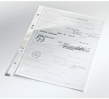 Produktbild Leitz Prospekthüllen A5 80my HPVC glasklar Packung 100 Hüllen (A5, 1 x)