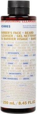 Korres Athenian Grooming Cleansers Refreshing Gel Cleanser For Face & Beard 250 Ml (Gel, 250 ml)