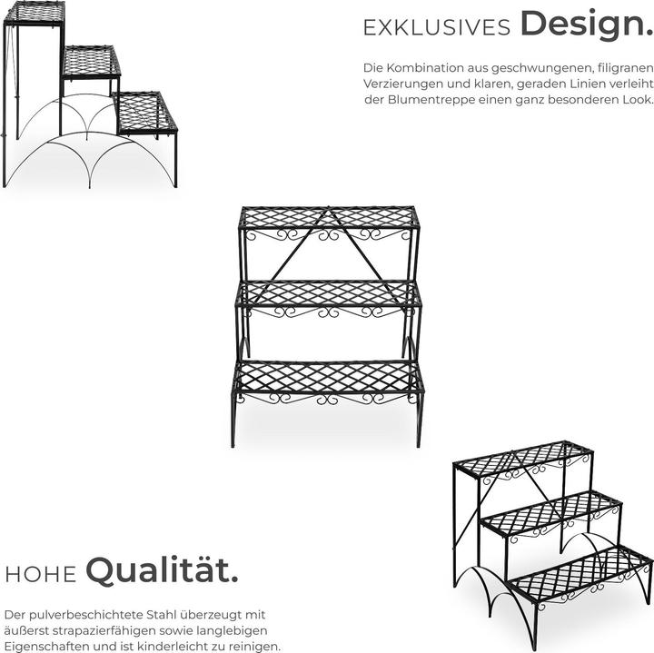 Actual product image tectake Flower Stairs