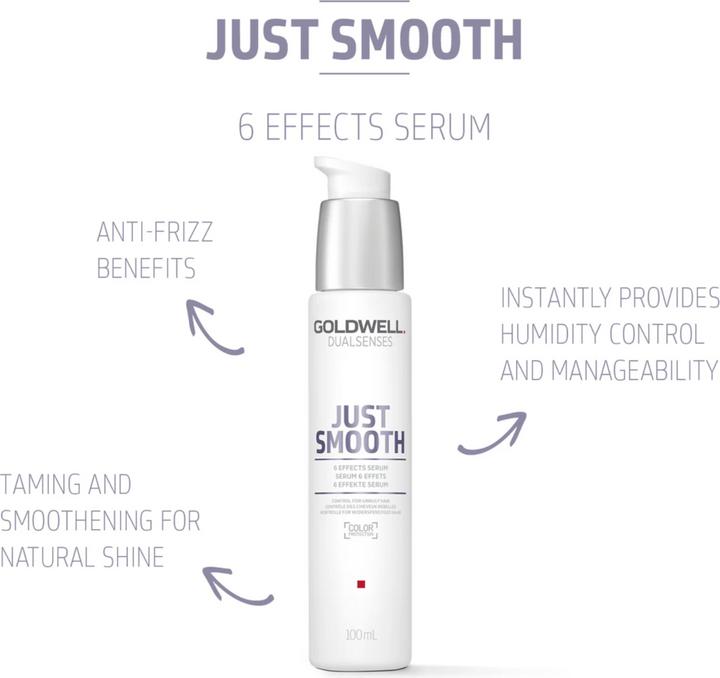 Image du produit Goldwell Sérum 6 Effets Just Smooth (100 ml)
