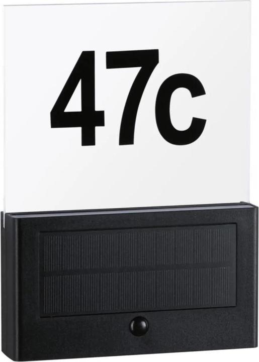 Image du produit Paulmann Numéros de maison solaires (27 lm, IP44)