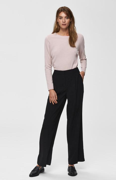 Actual product image Selected Femme Woven trousers with wide leg (42)