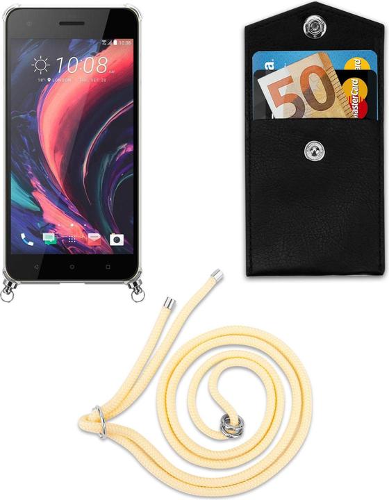 Produktbild Cadorabo TPU Handy Kette SILBER Cover