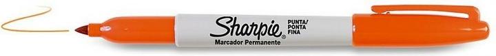 Immagine prodotto Sharpie Marcatore a punta di proiettile fine nella scatola (Arancia, 12 x)