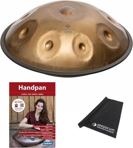 Actual product image Sela Handpan SE 201 Harmony D Kurd with textbook (Handpan)