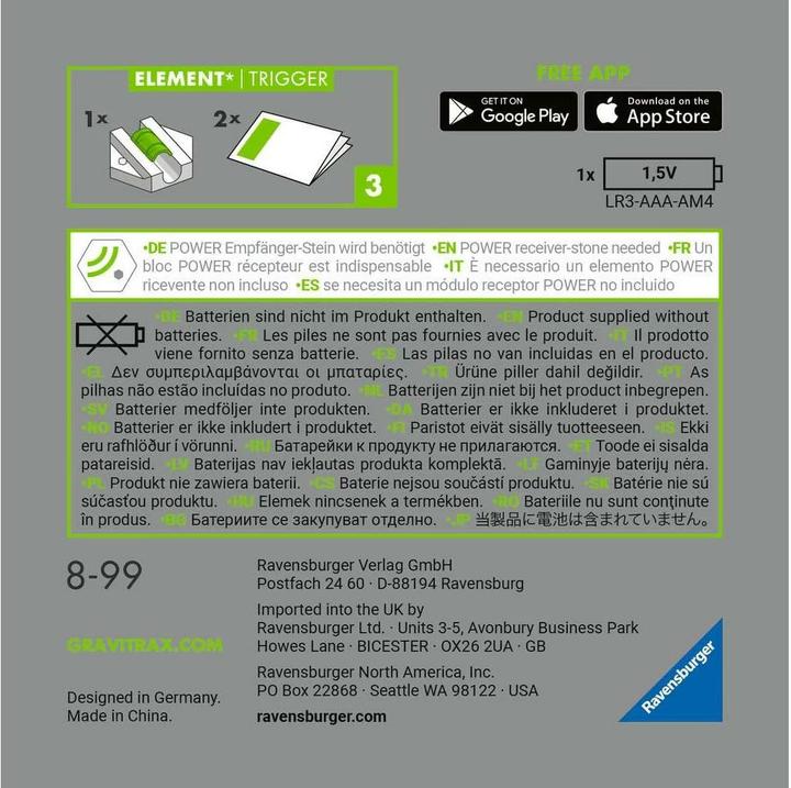 Productafbeelding Ravensburger GraviTrax GraviTrax POWER Element trekker
