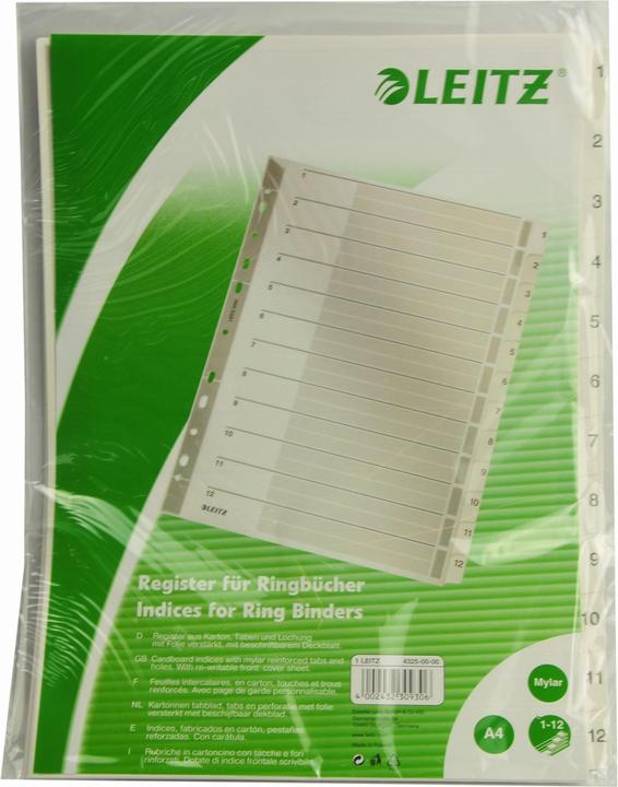 Produktbild Leitz Register Karton
