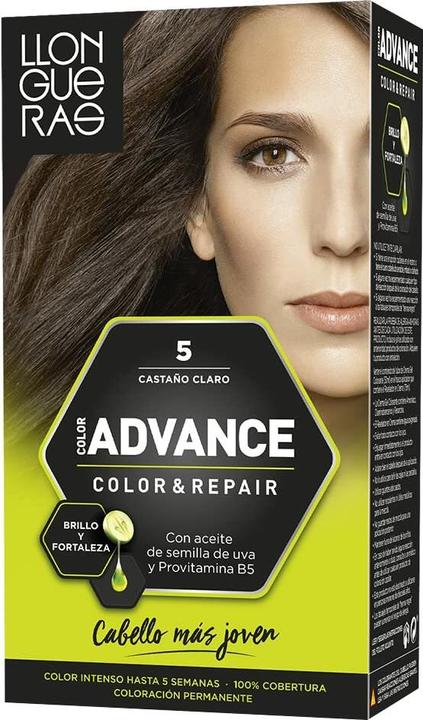 Llongueras COLOR ADVANCE #5-castaño claro (5)