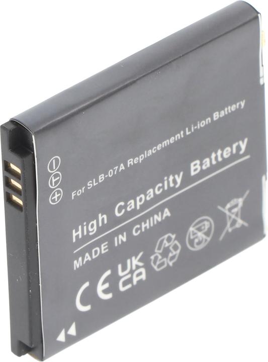 Actual product image Samsung Akku SLB-07A, SLB07A, PL150, ST50, TL100 (Camera battery)