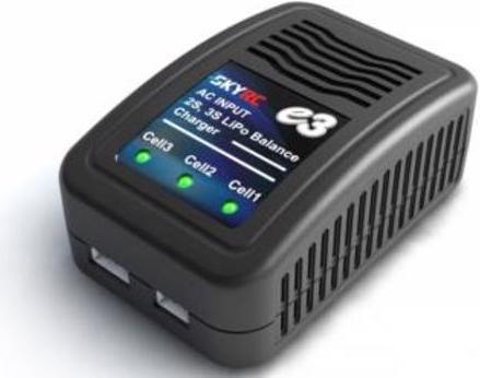 Produktbild Robitronic Ladegerät AC Ladegerät e3 LiPo 2-3s 1,2A