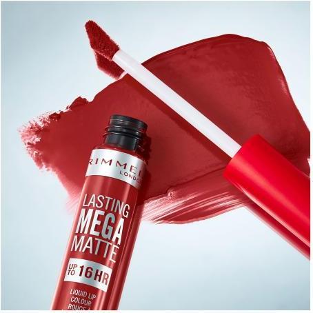 Immagine prodotto Rimmel London Colore labbra liquido Mega Matte a lunga durata (500 Accensione del fuoco)