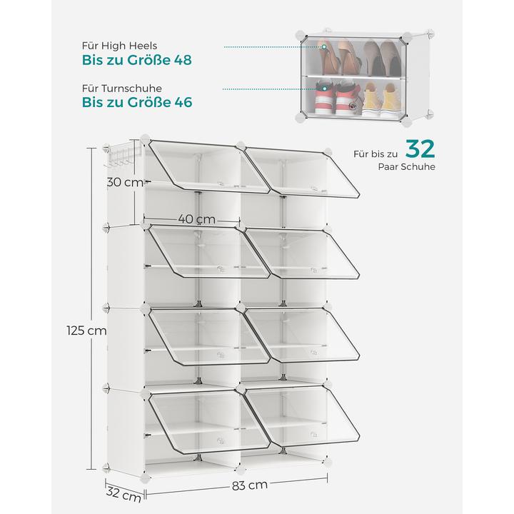 Image du produit Songmics Jordan (82 x 32 x 122 cm)