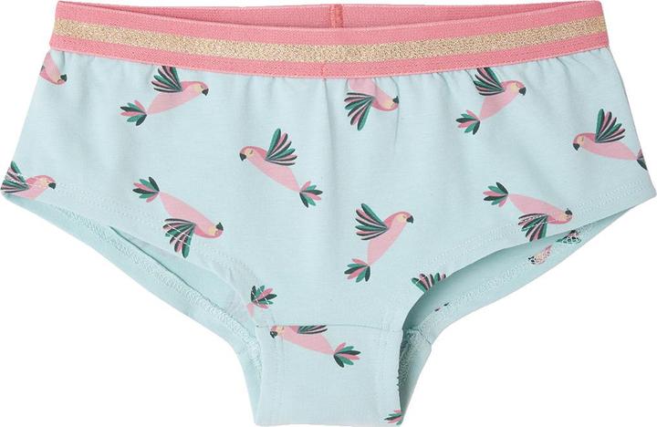 Image du produit Vertbaudet Bio-Kollektion: 5er-Pack Mädchen Shortys mit Dschungelprint (92)