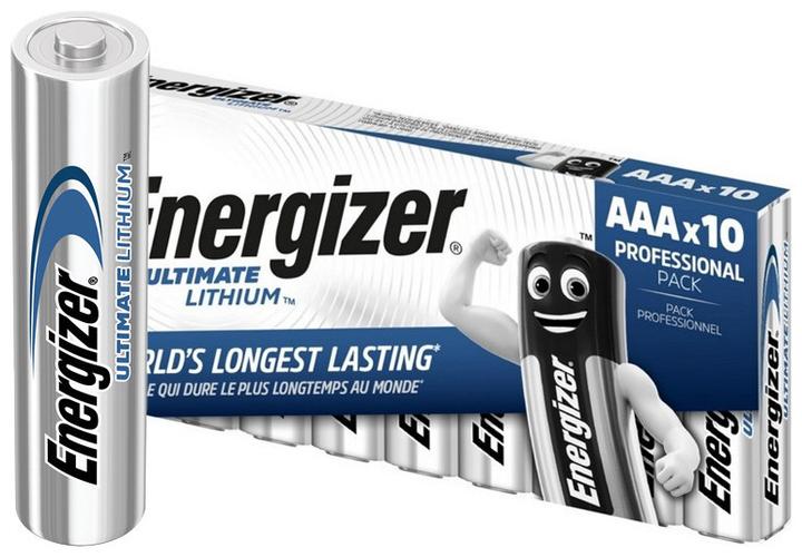 Produktbild Energizer Ultimate Lithium Micro (10 Stk., AAA, 1250 mAh)