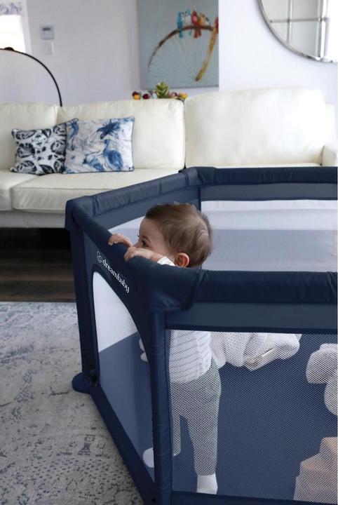 Produktbild Dreambaby Laufgitter Explore Blau (140 cm, 140 cm)
