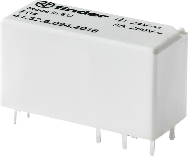 Image du produit Finder Relais pour circuit imprimé 12 V/DC 8 A 2 inverseurs 41.52.6.012.4016 1 pc.