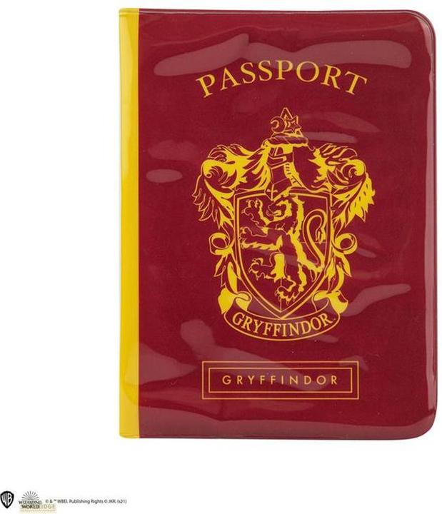 Immagine prodotto Cinereplicas Harry Potter - Set di etichette e copri passaporto Grifondoro - Licenza ufficiale
