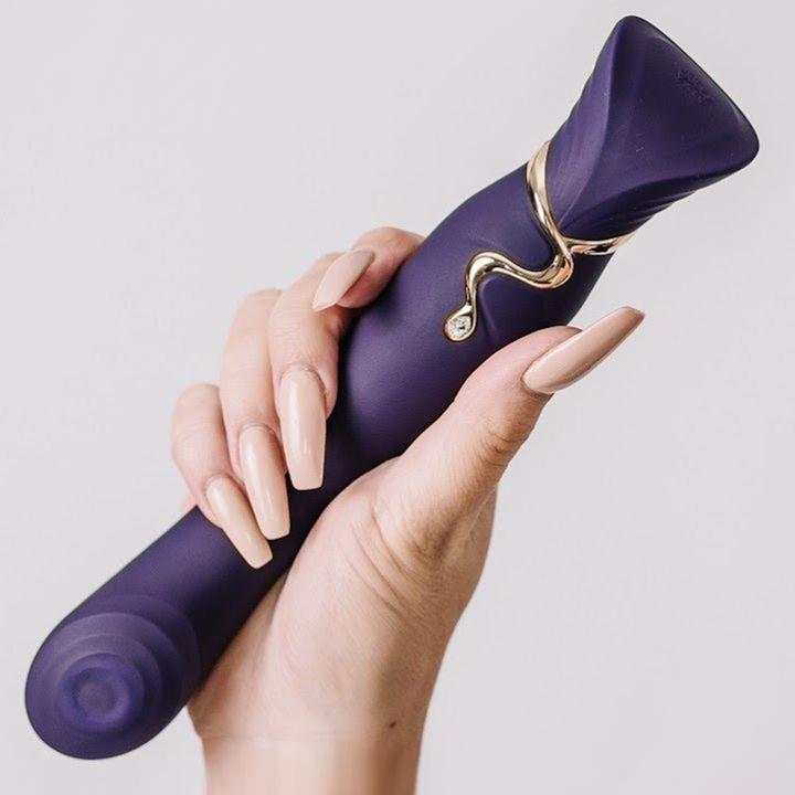 Produktbild Curve Toys Queen G-Spot PulseWave Vibrator