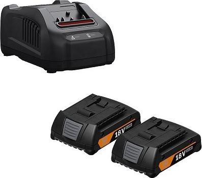 Image du produit Fein 2x batterie + chargeur Kit de démarrage GBA 18 V 2.0 Ah AS (18 V)