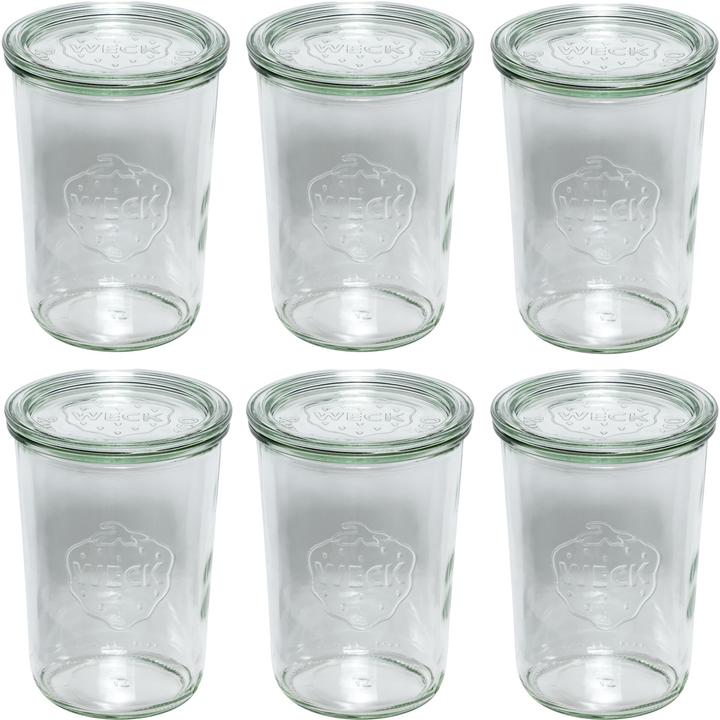 Actual product image Weck Tumble glass with lid (1 pcs., 0.85 l)