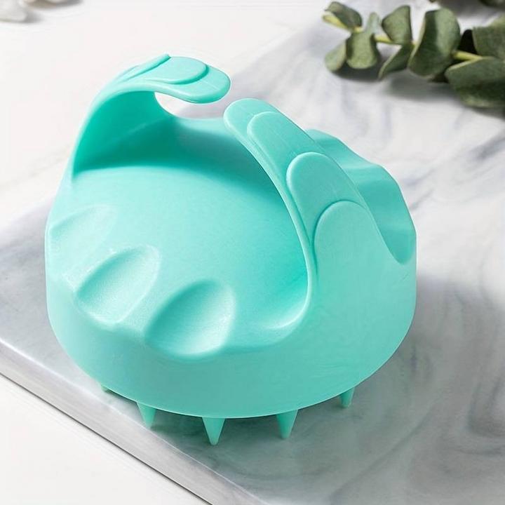 Produktbild PhoneLook Silikonbürste Kopfhautmassage Mintgrün