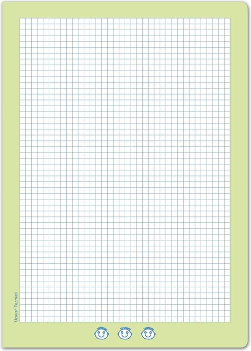 Produktbild Ursus Lernheft Plus R.400, A4, Kariert, Blau (A4, Kariert, Weicher Einband)