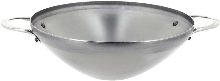 Actual product image de Buyer WOK Mineral B element with 2 handles 32cm (Wok)