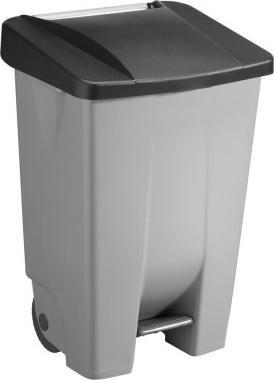 Actual product image Sunware Basic waste bin 80L grey black (80 l)