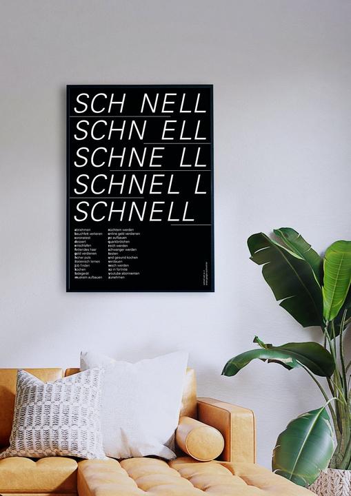 Produktbild Plakativ Schnell von A-Z Poster A2 (59.4 x 42 cm)