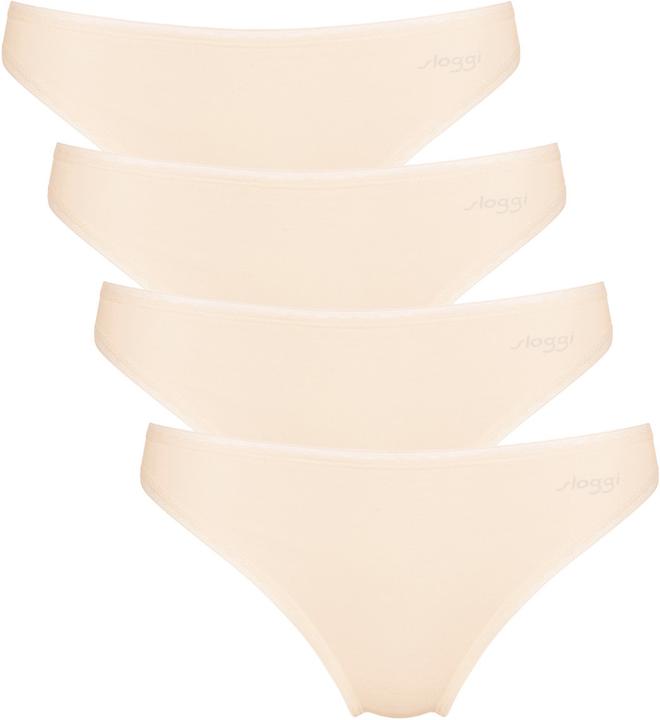 Sloggi 4er Pack Go Tai Slip (L, 4er Pack)