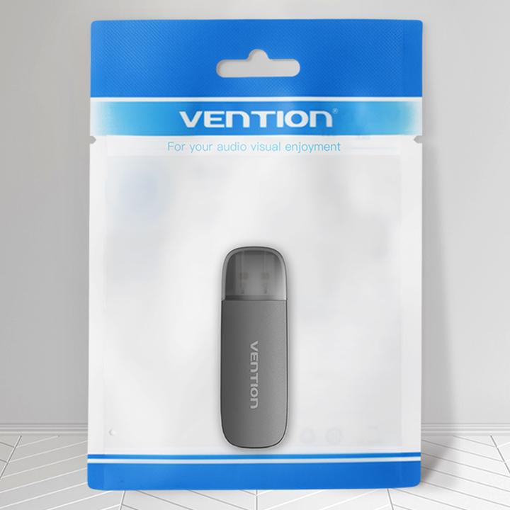 Produktbild Vention 2-in-1 USB 2.0 A (SD TF) Memory Card Reader CLEB0 (black) (USB 2.0)