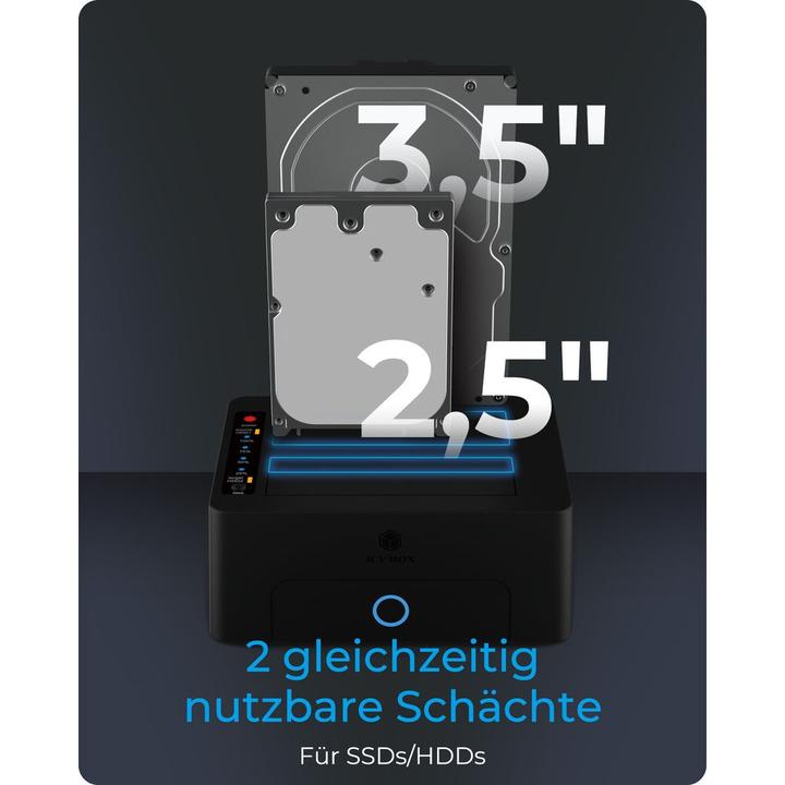 Actual product image Icy Box IB-1232CL-U3