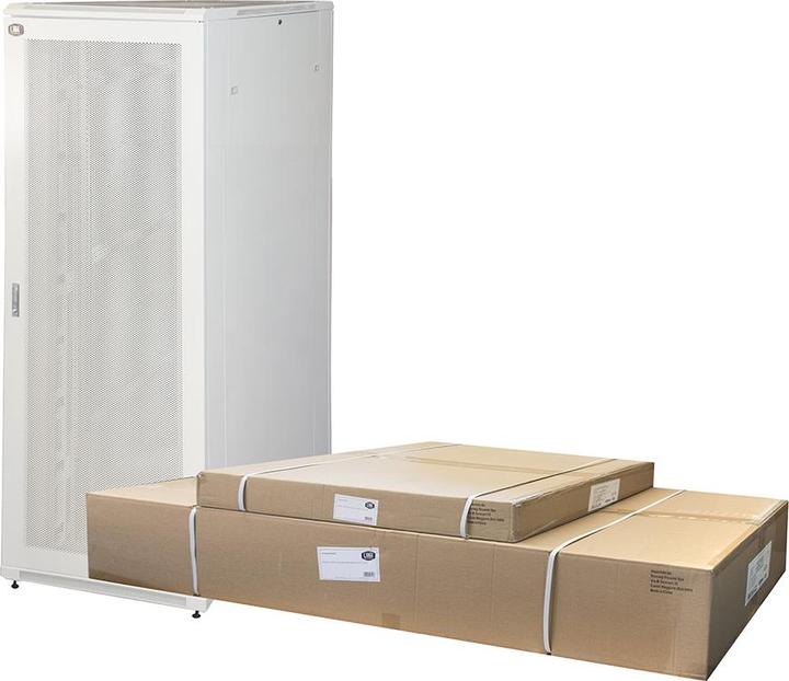 Produktbild Zubehör LK1942U810FP Rack 42U Freistehendes Rack Grau (19 Zoll Rack)