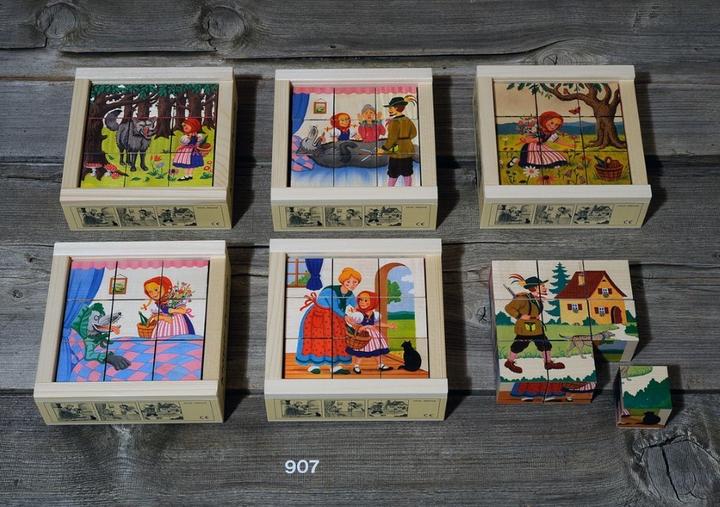 Immagine prodotto Atelier Fischer 907 Puzzle a 9 pezzi, Rotkäppli (9 pezzi)