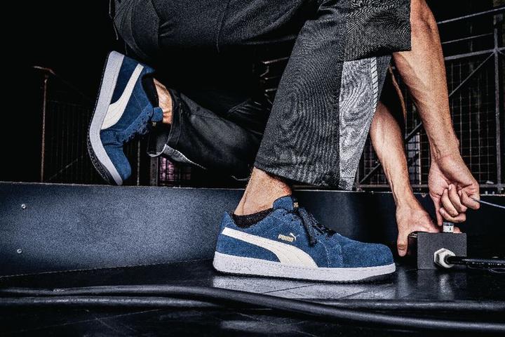 Actual product image Puma Iconic Suede Navy Low S1P (S1P, 46)