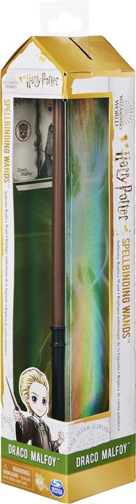 Image du produit Spin Master Wizarding World Harry Potter - Authentique baguette magique Drago Malefoy en plastique avec