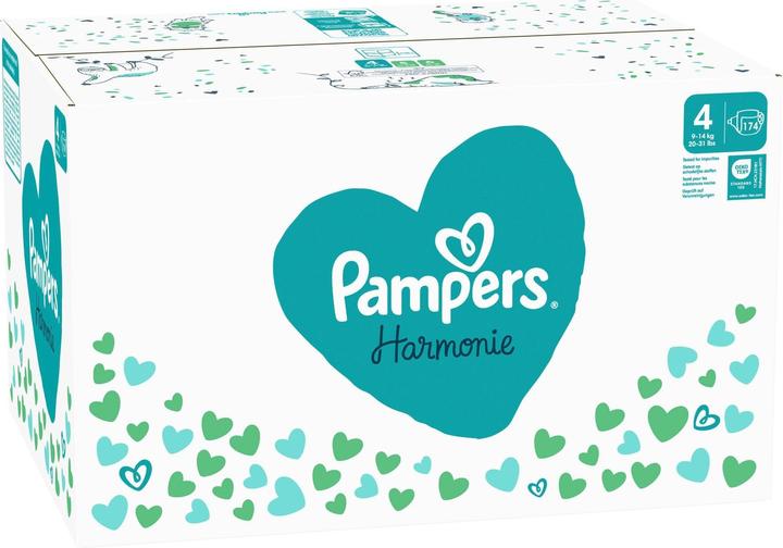 Produktbild Pampers Harmonie (Gr. 4, Monatsbox, 174 Stück)