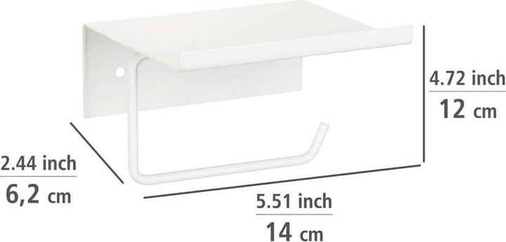 Image du produit Wenko Support de papier toilette. Desulo