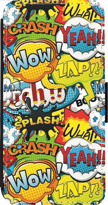 Image du produit PhoneLook Coque Wallet noir Cartoons slogans (Apple iPhone 13 Pro Max)
