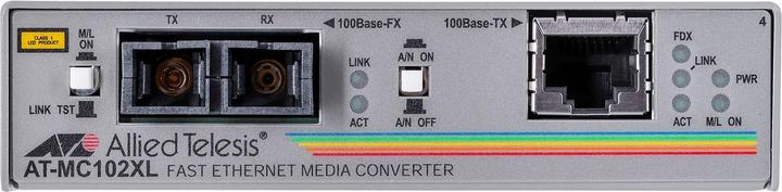 Produktbild Allied Telesis Allied Telesyn AT-MC102XL, 100TX to 100FX (SC) (Media Konverter)