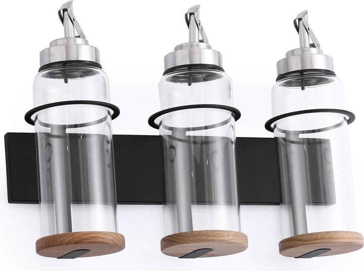 Actual product image Forster Home Magnetic oil & vinegar bottle holder