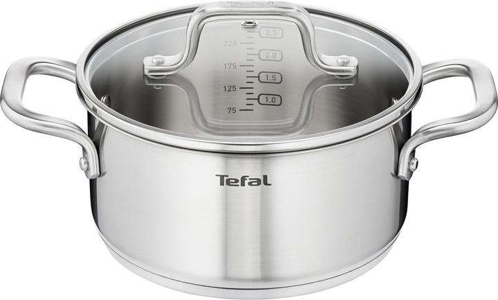 Image du produit Tefal Virtuose (16 cm, Casserole, Acier inoxydable)
