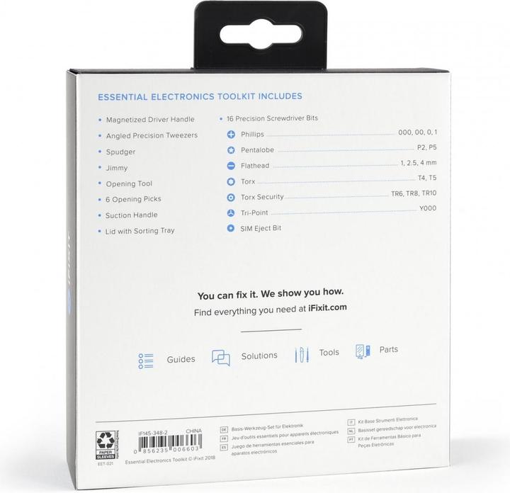Actual product image iFixit Essential Electronics Toolkit