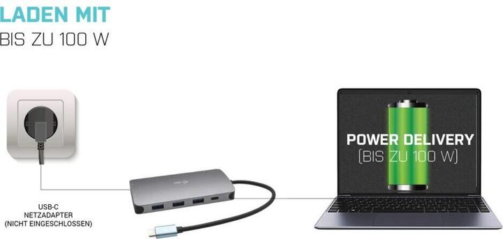 Actual product image i-tec Nano Dock (USB-C, 3 Ports)
