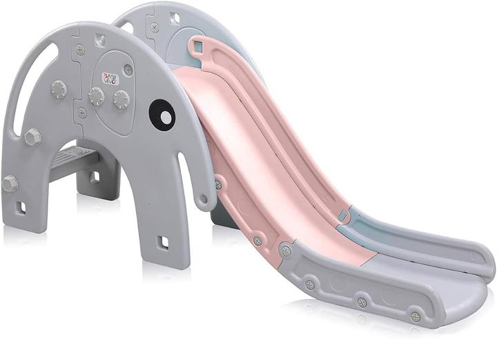 Produktbild Baby Vivo Kleinkinderrutsche Pink/Grau