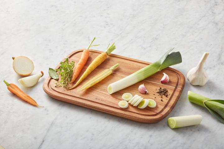 Produktbild Tefal Jamie Oliver by mittelgrosses Akazienholz-Schneidebrett 37,4 cm X 25,1cm X 2,2 cm