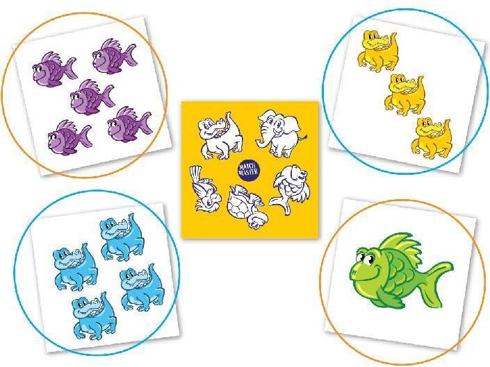 Actual product image HCM Kinzel HCM55163 - Match Master - Card game, 2-6 players, ages 5+ (DE edition) (German)