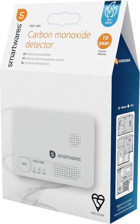 Immagine prodotto Smartwares Rilevatore di monossido di carbonio